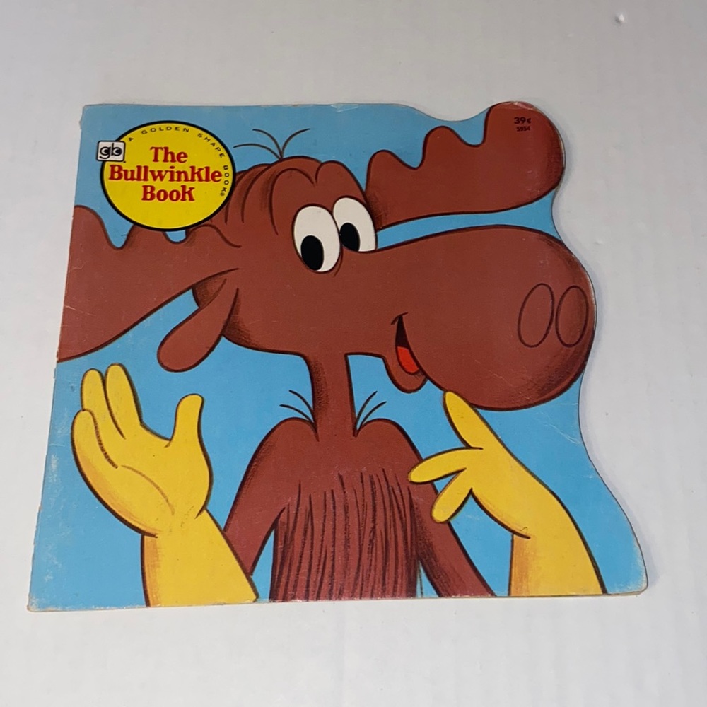 A Golden Shape Book “The Bullwinkle Book”  Vintage